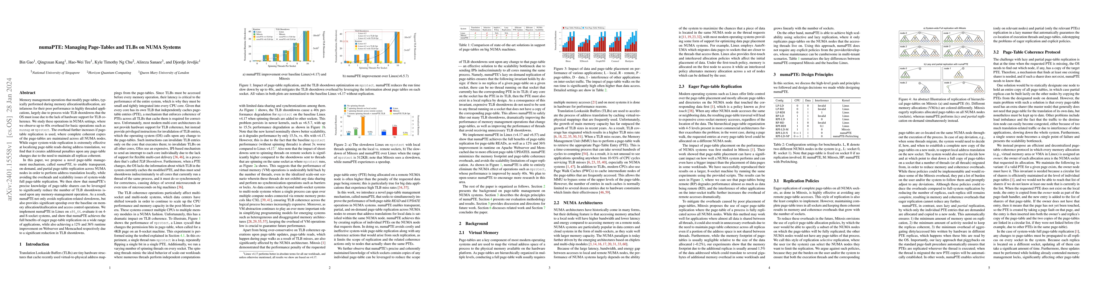 Thumbnail for numaPTE: Managing Page-Tables and TLBs on NUMA Systems
