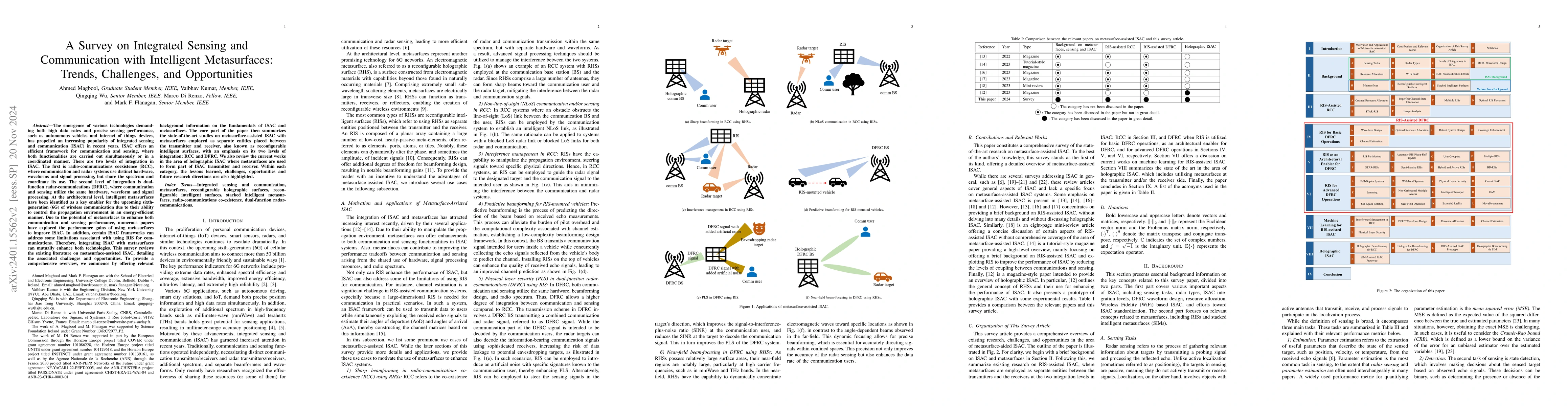 Thumbnail for A Survey on Integrated Sensing and Communication with Intelligent
  Metasurfaces: Trends, Challenges, and Opportunities