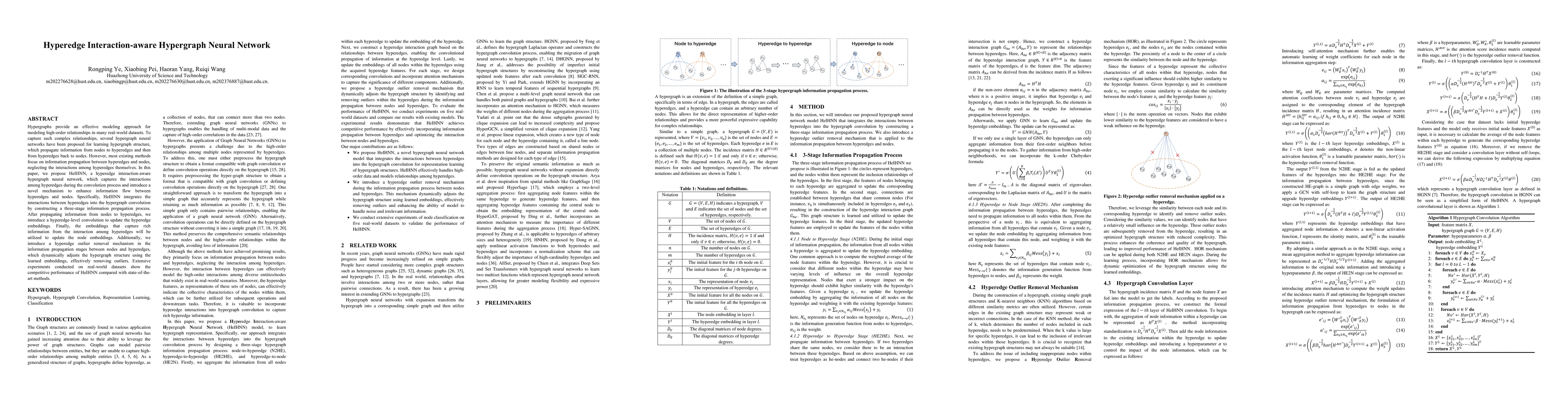 Thumbnail for Hyperedge Interaction-aware Hypergraph Neural Network
