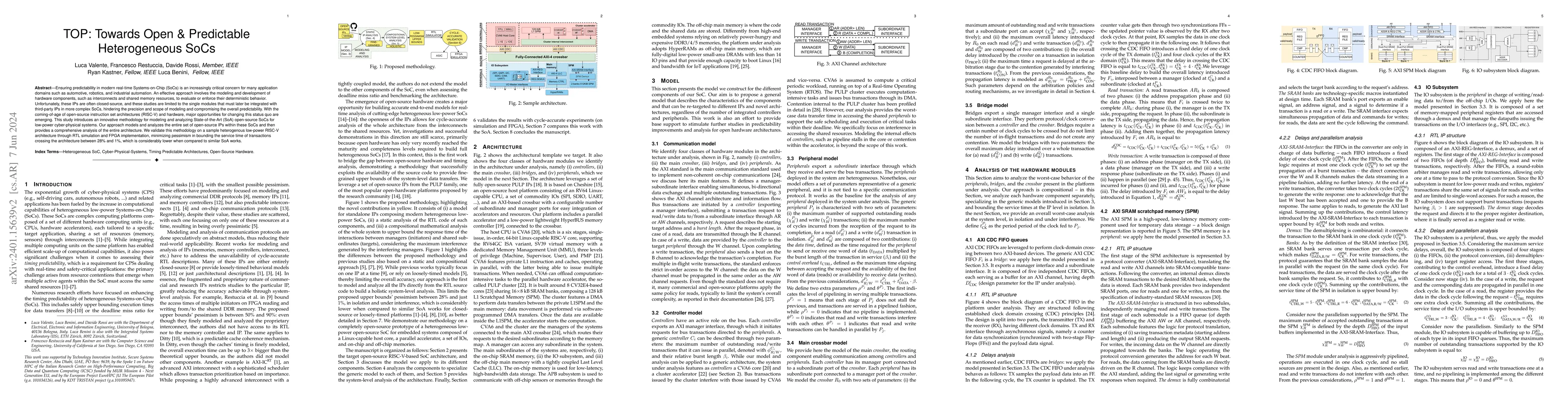 Thumbnail for TOP: Towards Open & Predictable Heterogeneous SoCs