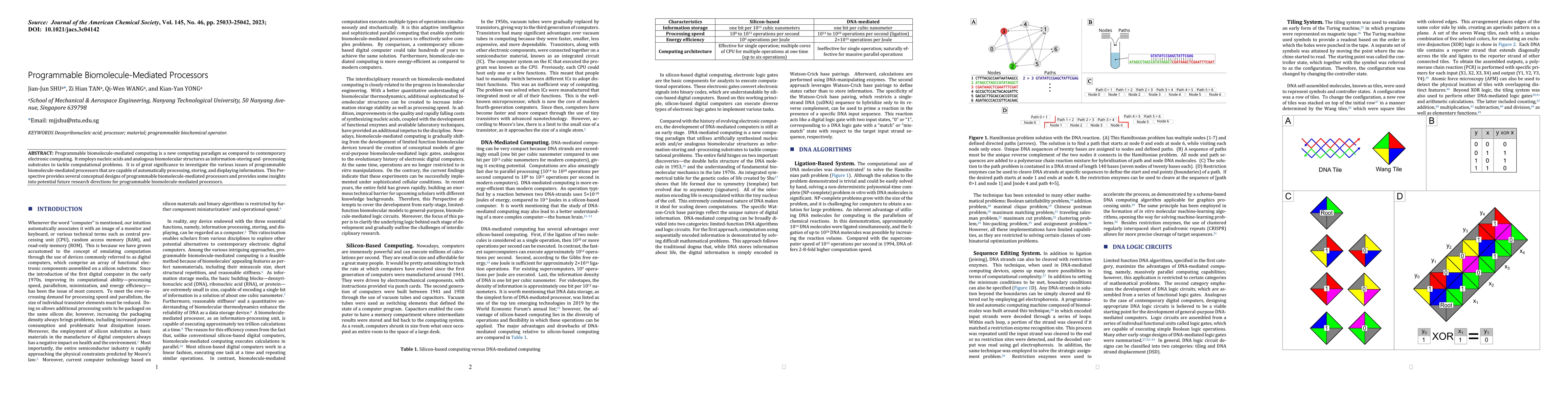 Thumbnail for Programmable biomolecule-mediated processors