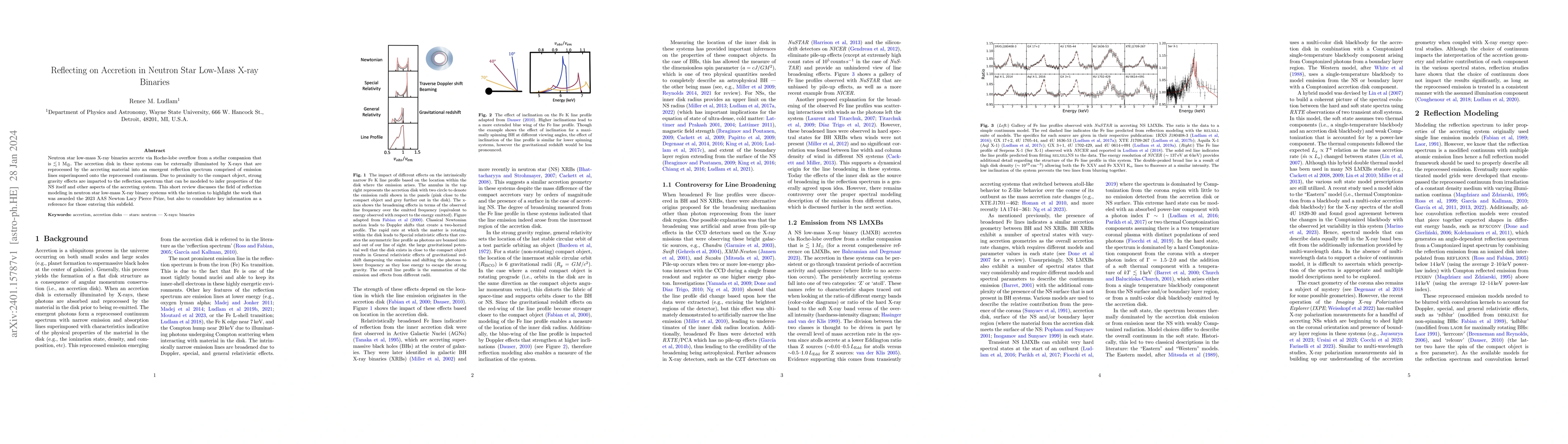 Thumbnail for Reflecting on Accretion in Neutron Star Low-Mass X-ray Binaries
