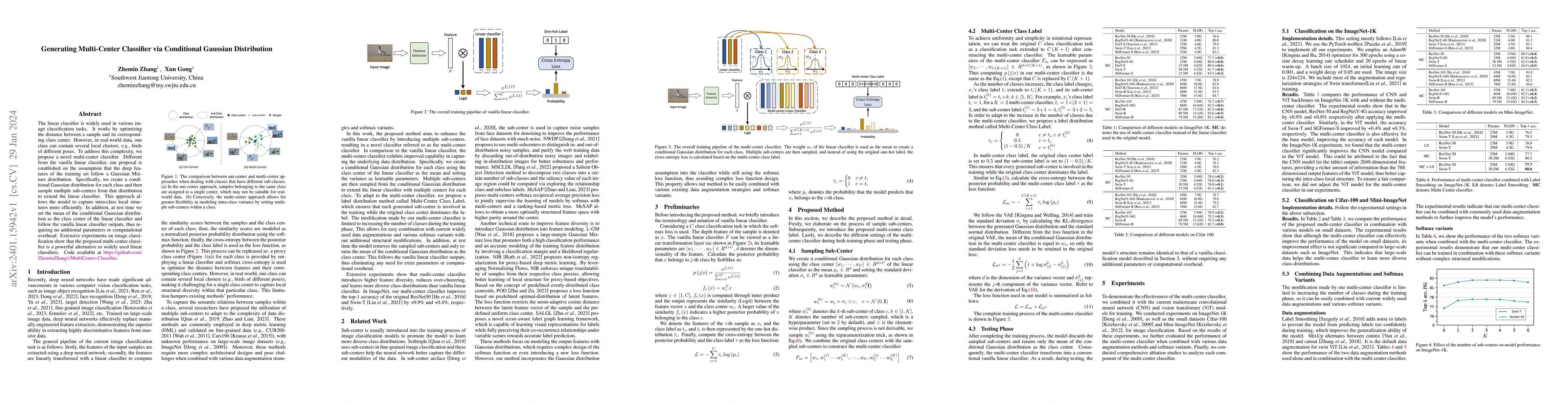 Thumbnail for Generating Multi-Center Classifier via Conditional Gaussian Distribution