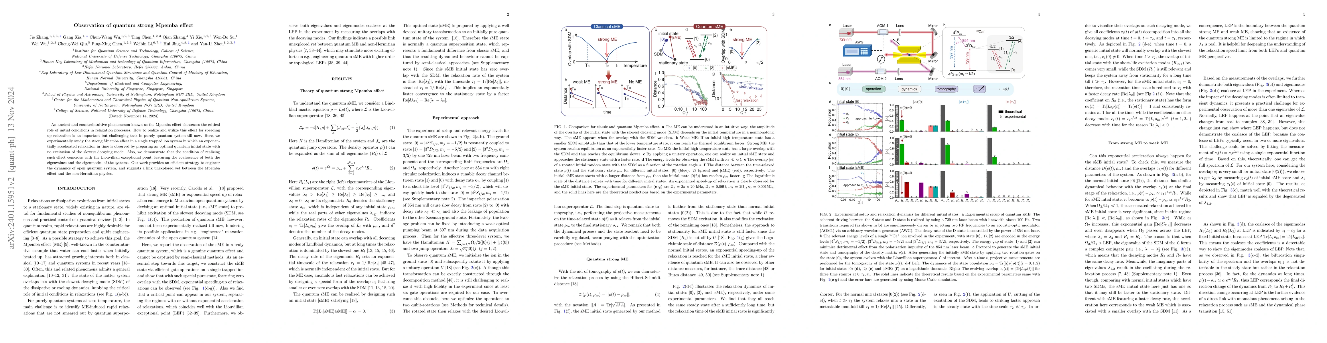 Thumbnail for Observation of quantum strong Mpemba effect