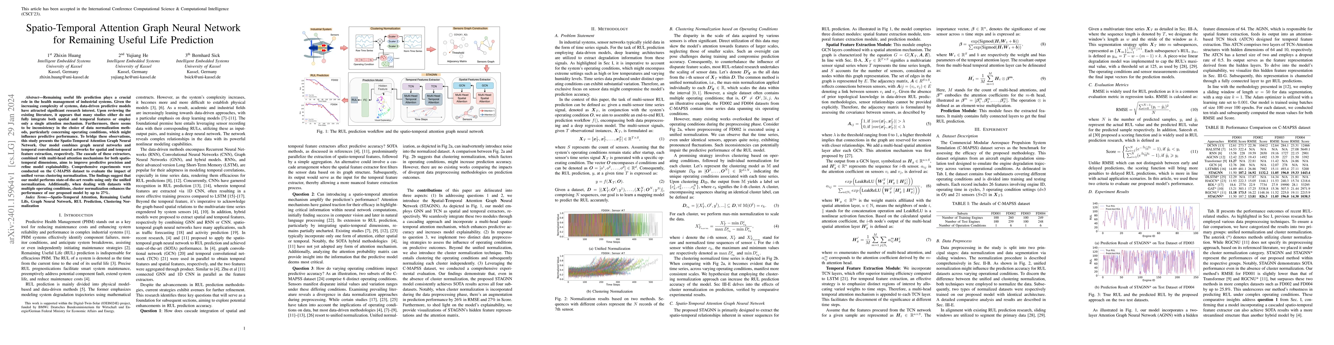 Thumbnail for Spatio-Temporal Attention Graph Neural Network for Remaining Useful Life
  Prediction