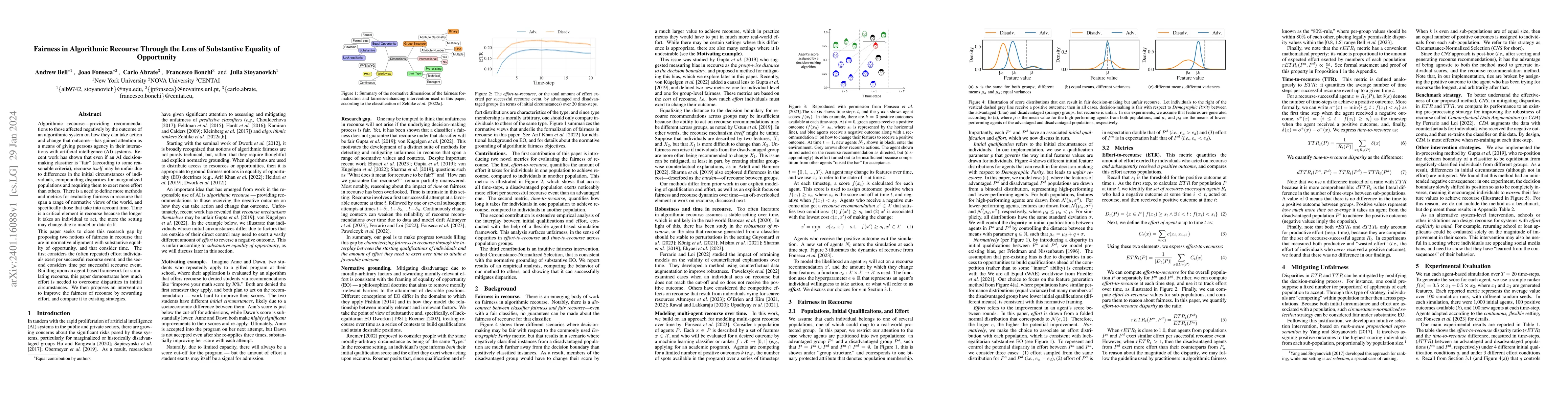 Thumbnail for Fairness in Algorithmic Recourse Through the Lens of Substantive
  Equality of Opportunity