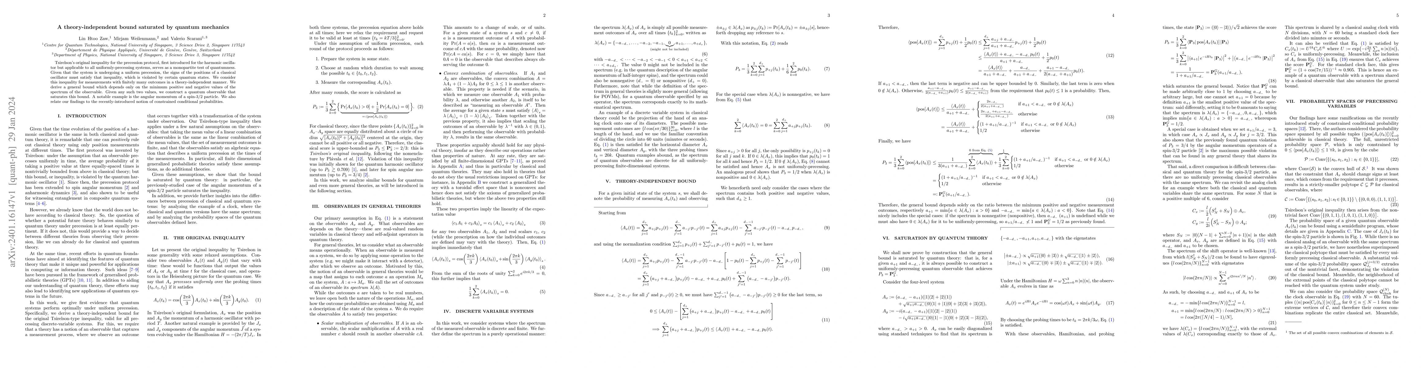 Thumbnail for A theory-independent bound saturated by quantum mechanics