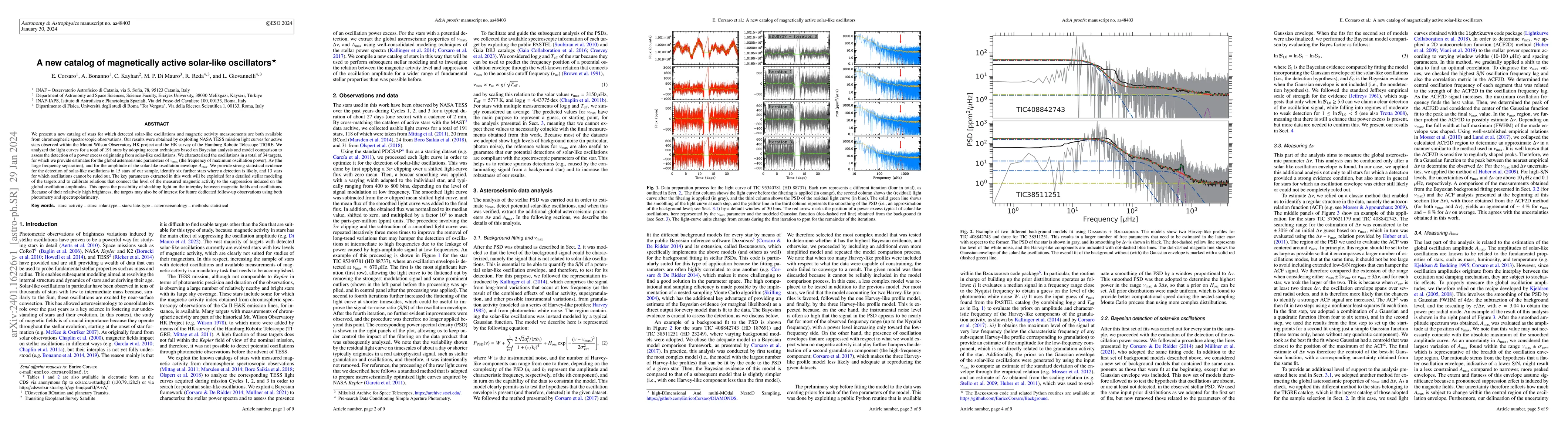 Thumbnail for A new catalog of magnetically active solar-like oscillators