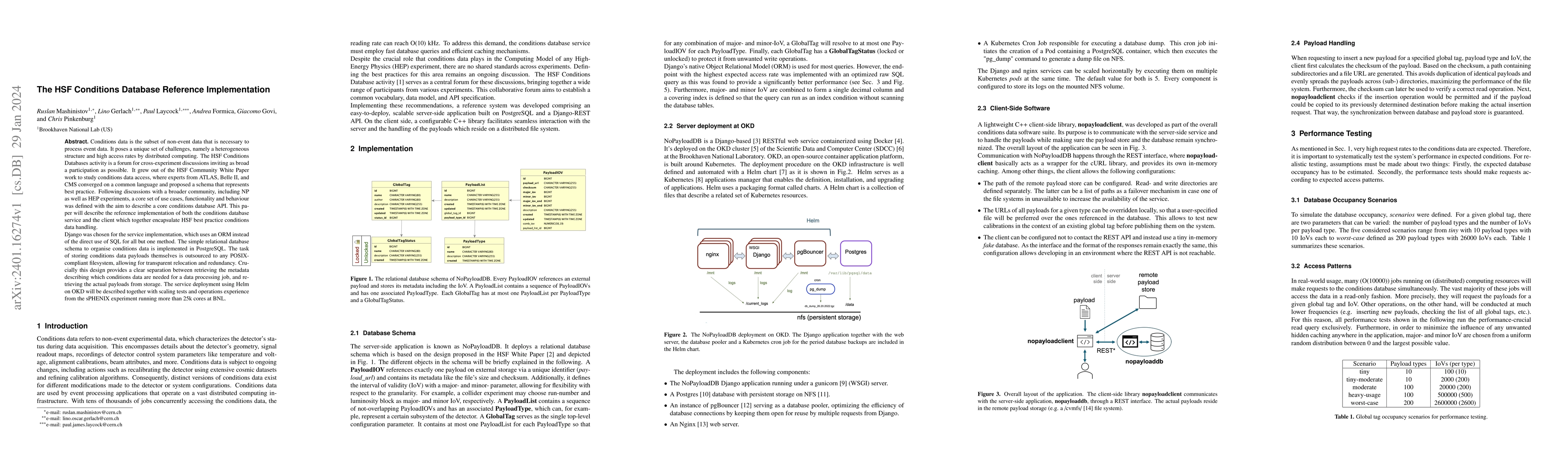 Thumbnail for The HSF Conditions Database Reference Implementation