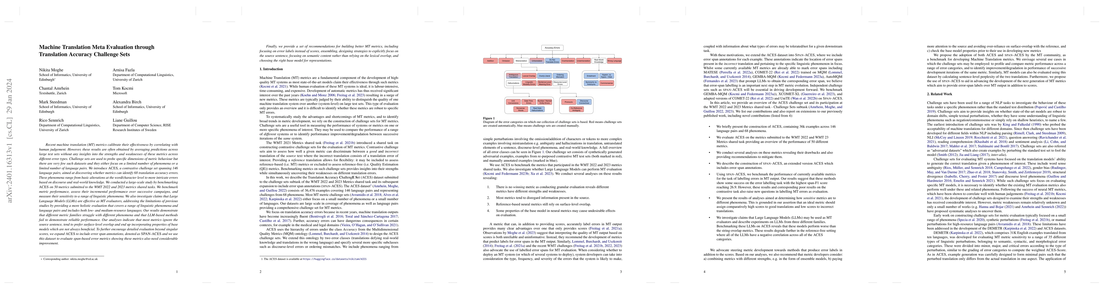 Thumbnail for Machine Translation Meta Evaluation through Translation Accuracy
  Challenge Sets