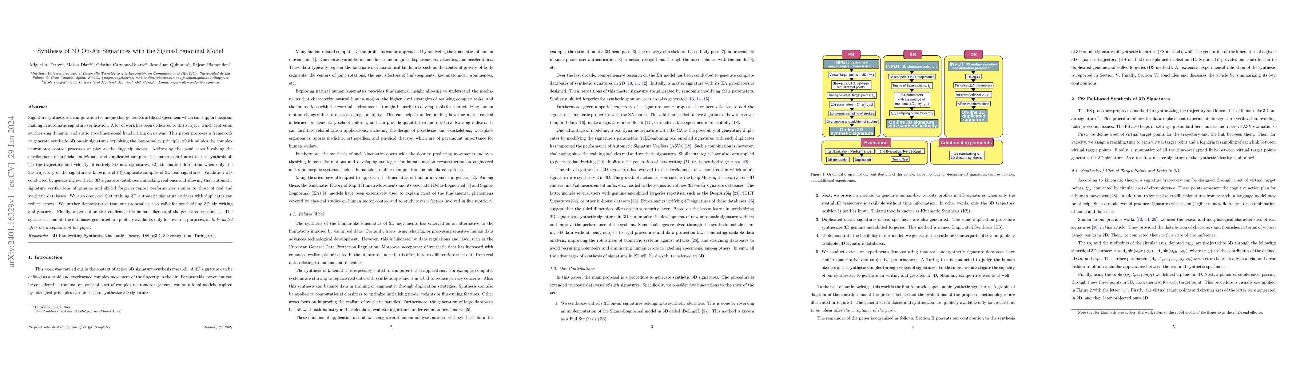 Thumbnail for Synthesis of 3D on-air signatures with the Sigma-Lognormal model