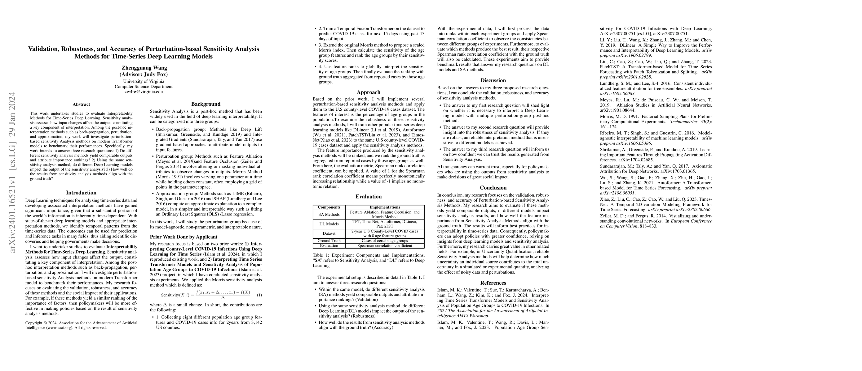 Thumbnail for Validation, Robustness, and Accuracy of Perturbation-Based Sensitivity
  Analysis Methods for Time-Series Deep Learning Models