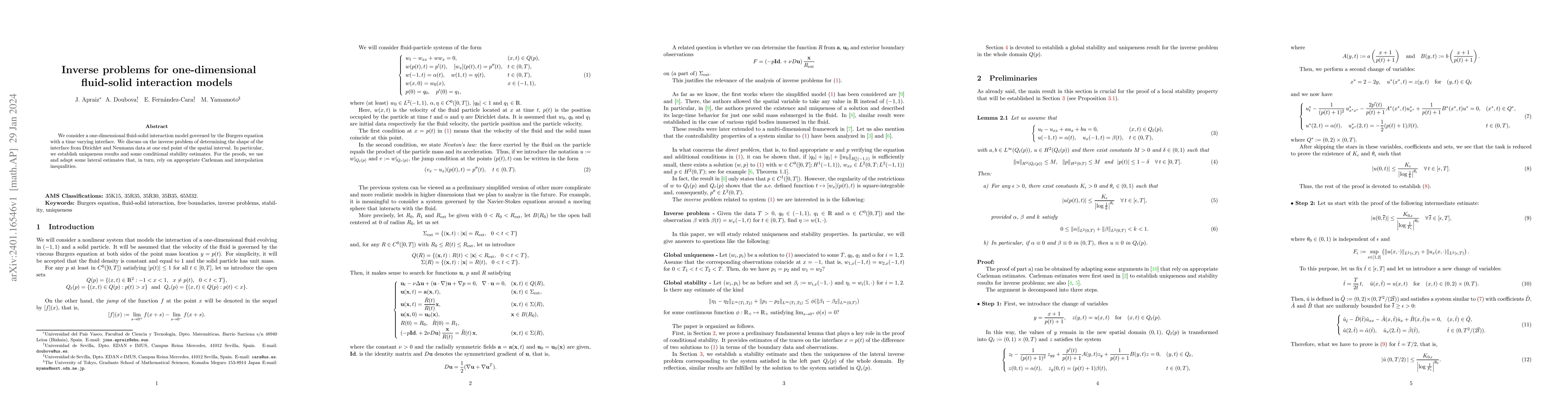 Thumbnail for Inverse problems for one-dimensional fluid-solid interaction models