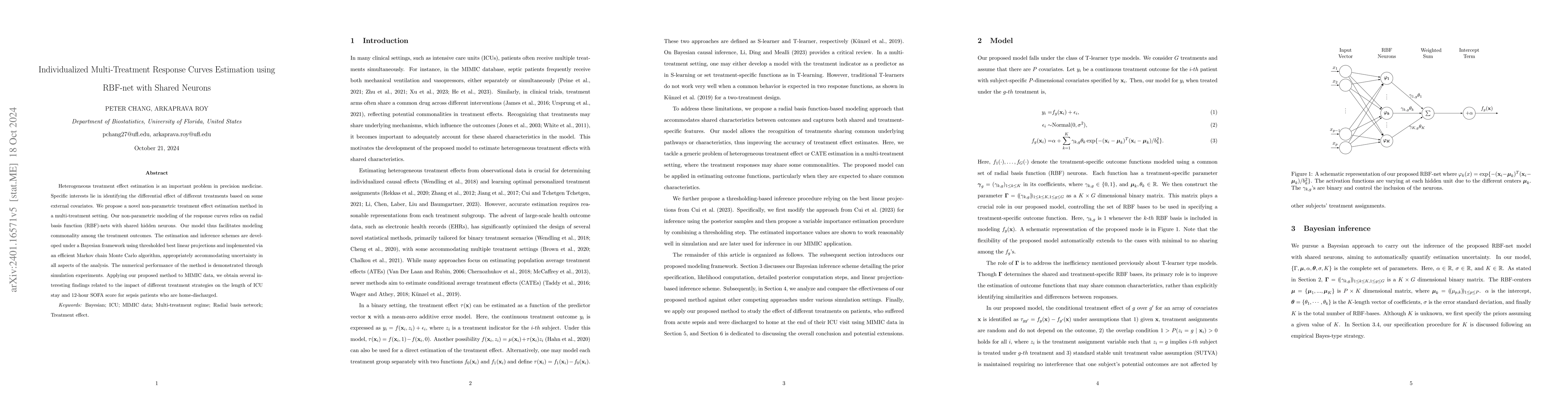 Thumbnail for Individualized Multi-Treatment Response Curves Estimation using RBF-net
  with Shared Neurons