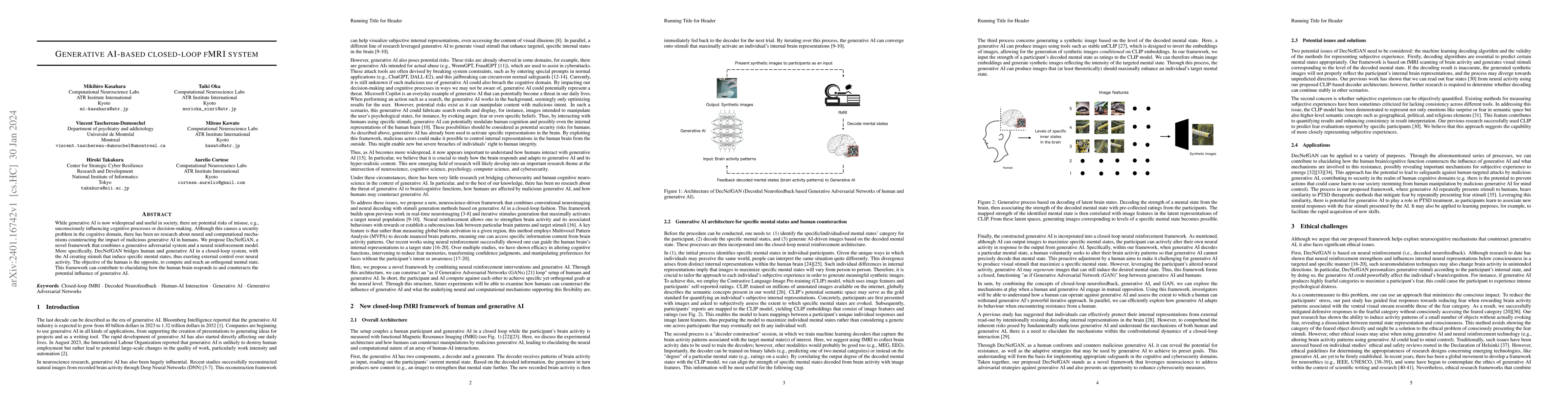 Thumbnail for Generative AI-based closed-loop fMRI system