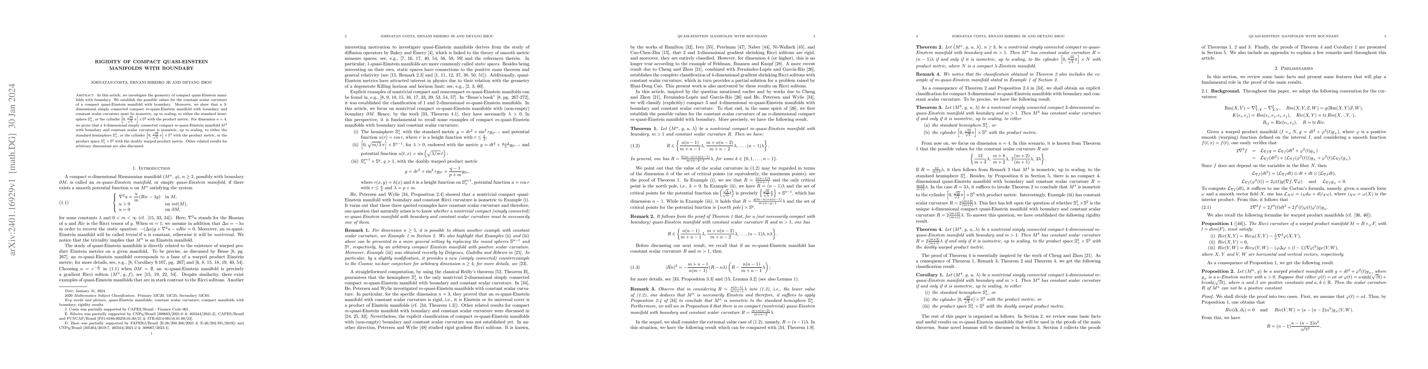 Thumbnail for Rigidity of compact quasi-Einstein manifolds with boundary