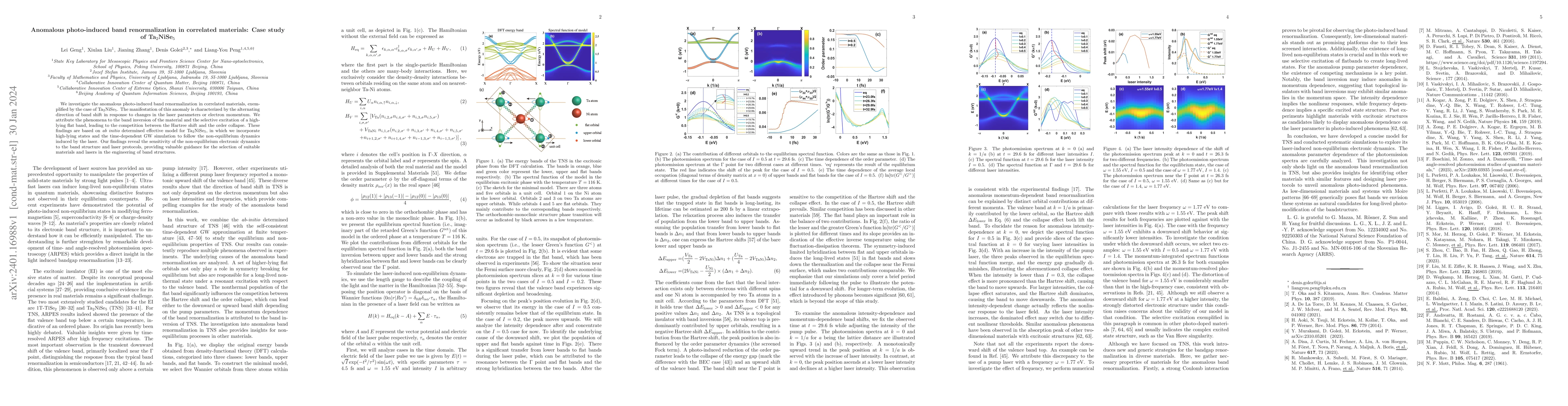 Thumbnail for Anomalous photo-induced band renormalization in correlated materials:
  Case study of Ta$_2$NiSe$_5$