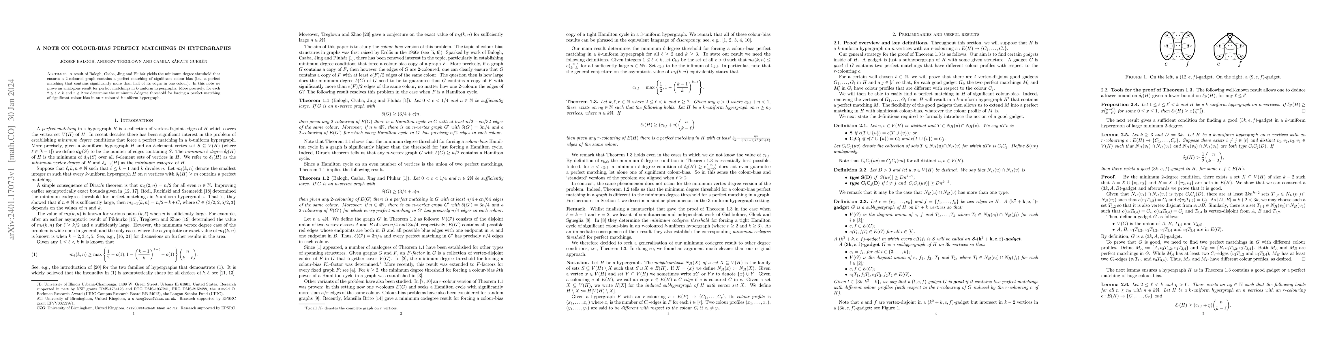 Thumbnail for A note on colour-bias perfect matchings in hypergraphs