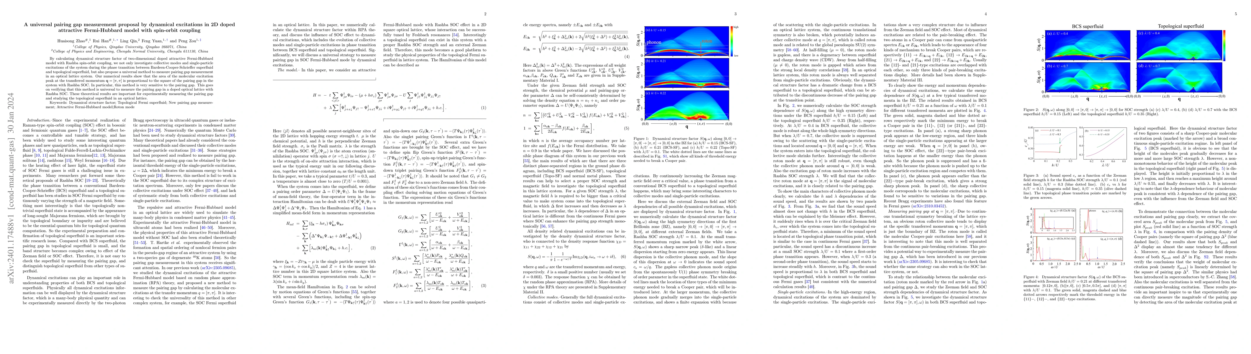 Thumbnail for A universal pairing gap measurement proposal by dynamical excitations in
  2D doped attractive Fermi-Hubbard model with spin-orbit coupling