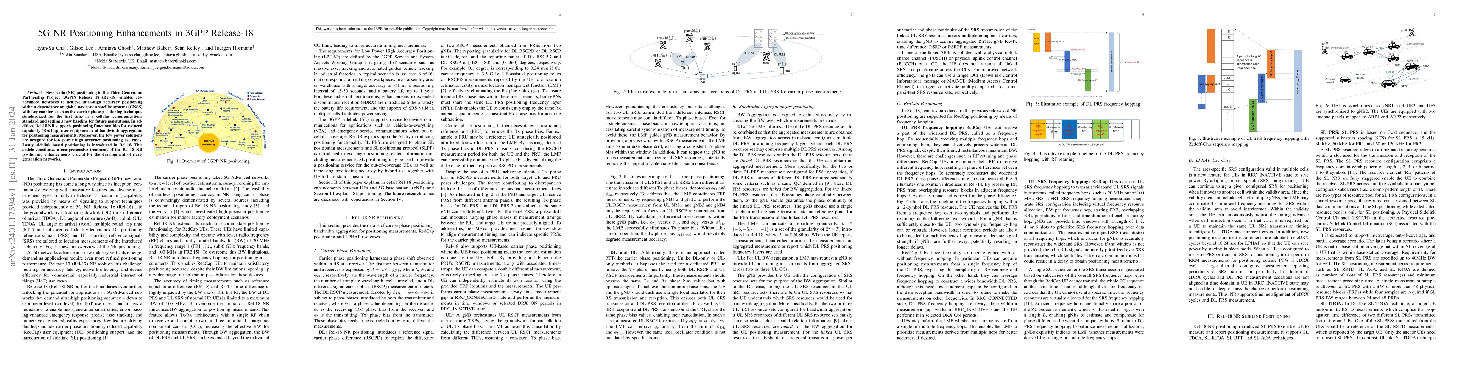 Thumbnail for 5G NR Positioning Enhancements in 3GPP Release-18
