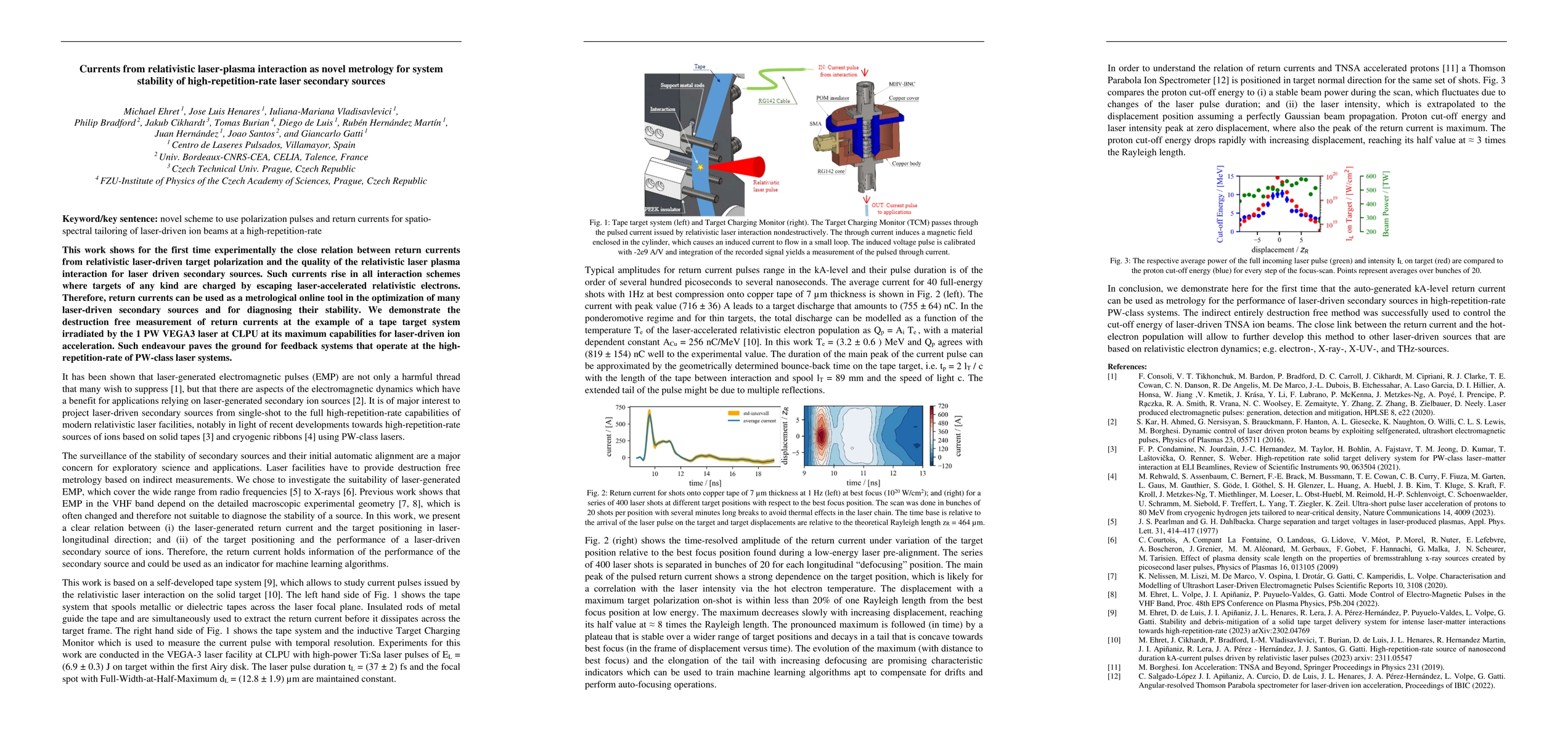 Thumbnail for Currents from relativistic laser-plasma interaction as novel metrology
  for system stability of high-repetition-rate laser secondary sources