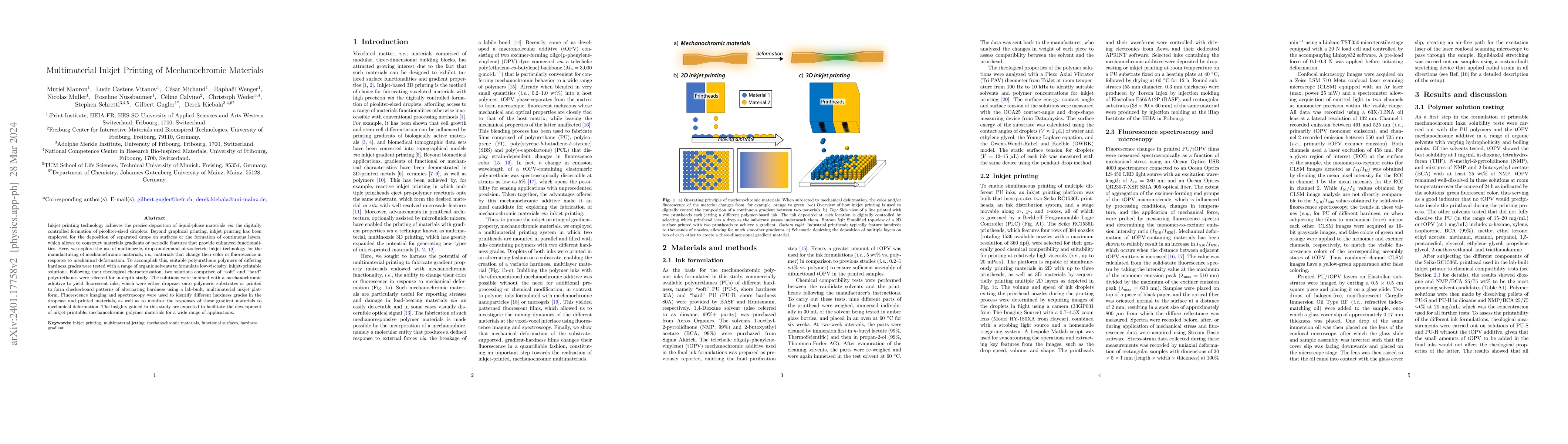 Thumbnail for Multimaterial Inkjet Printing of Mechanochromic Materials