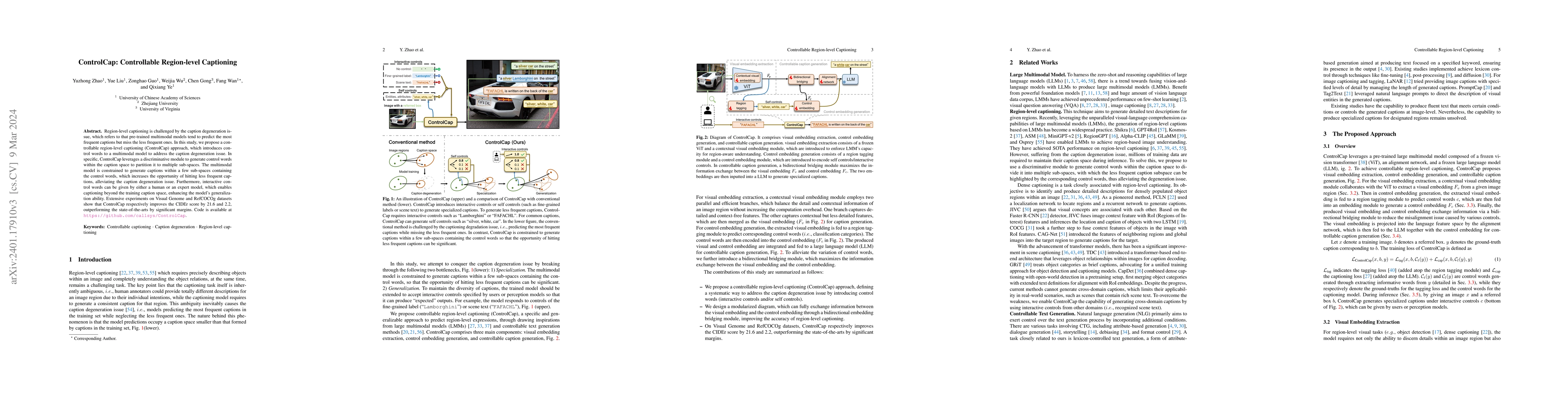 Thumbnail for ControlCap: Controllable Region-level Captioning