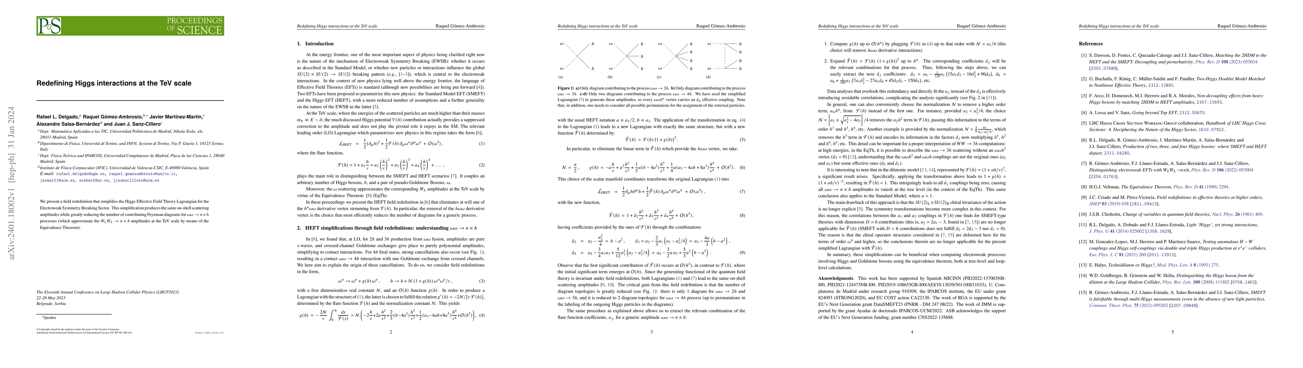 Thumbnail for Redefining Higgs interactions at the TeV scale