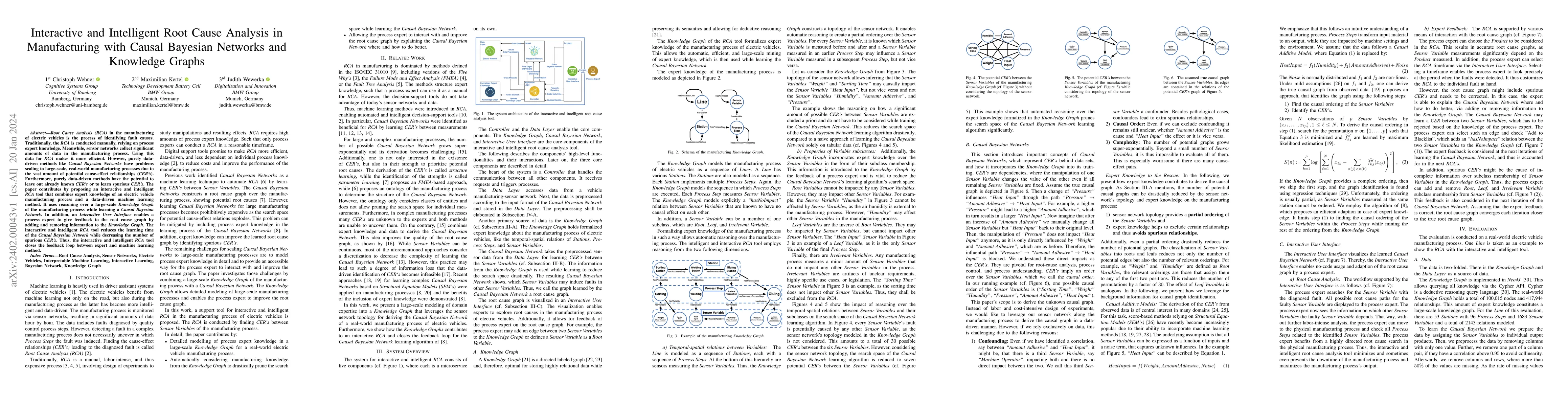 Thumbnail for Interactive and Intelligent Root Cause Analysis in Manufacturing with
  Causal Bayesian Networks and Knowledge Graphs