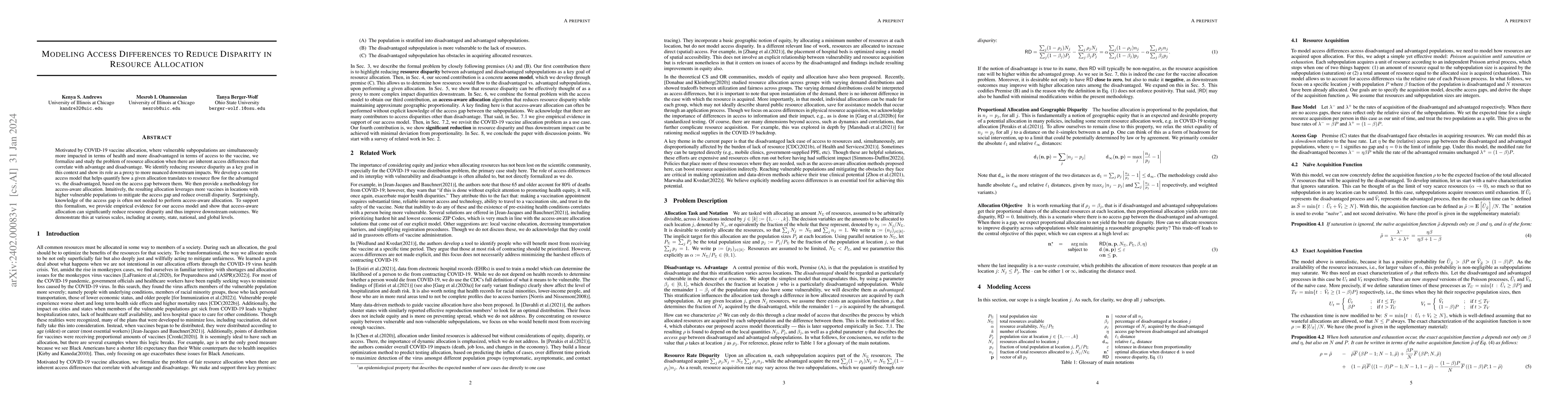 Thumbnail for Modeling Access Differences to Reduce Disparity in Resource Allocation