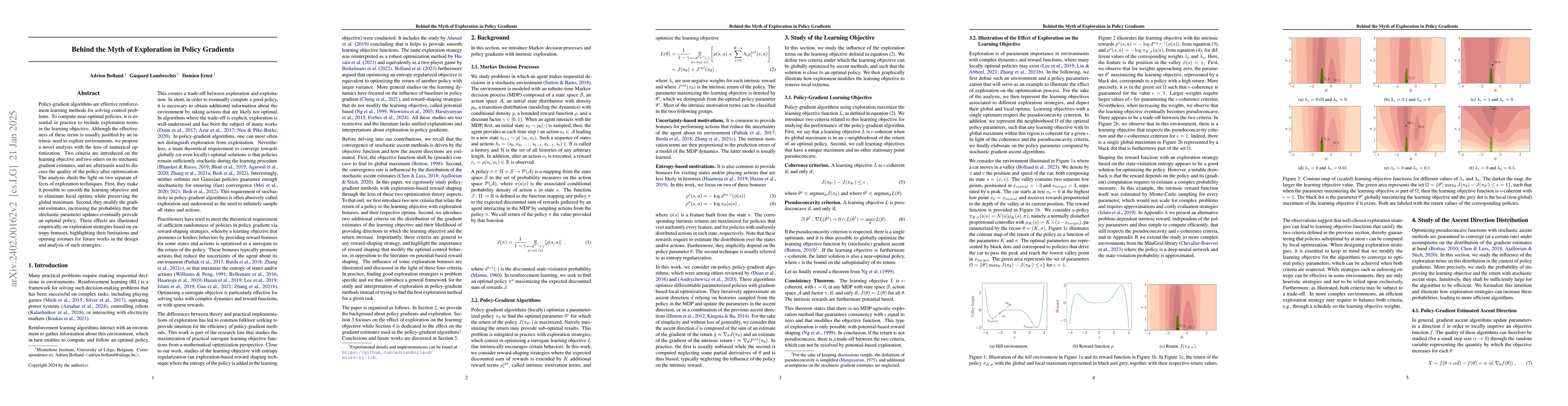 Thumbnail for Behind the Myth of Exploration in Policy Gradients