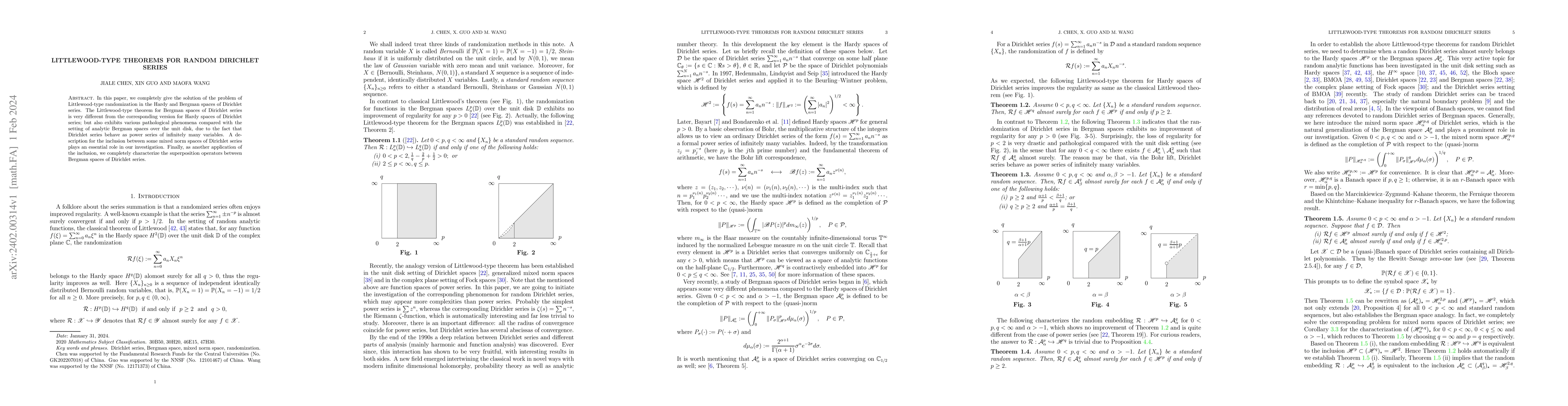 Thumbnail for Littlewood-type theorems for random Dirichlet series