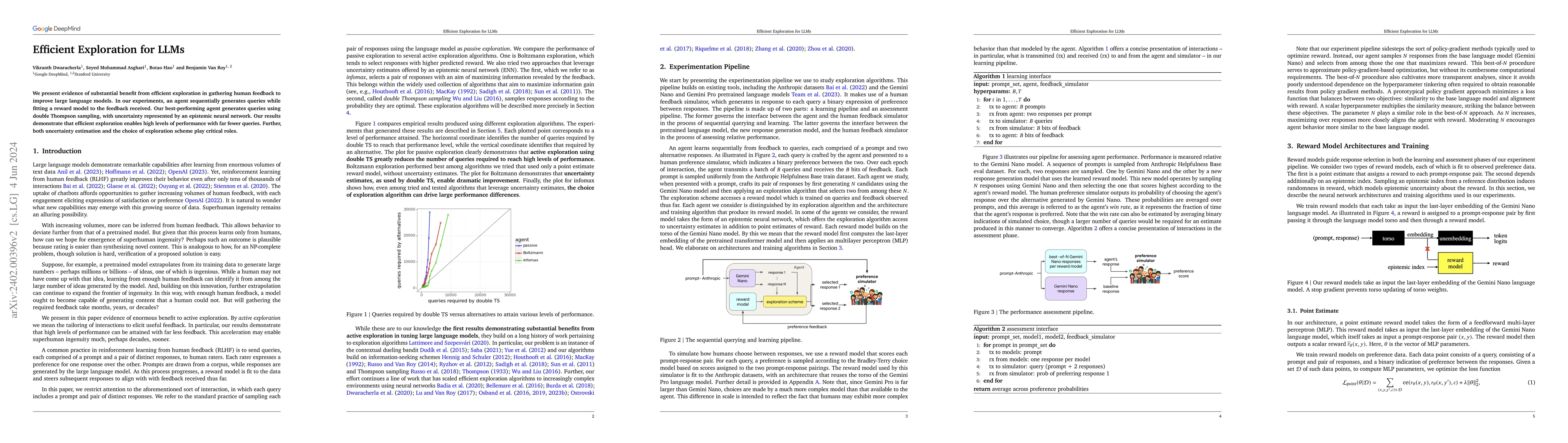 Thumbnail for Efficient Exploration for LLMs
