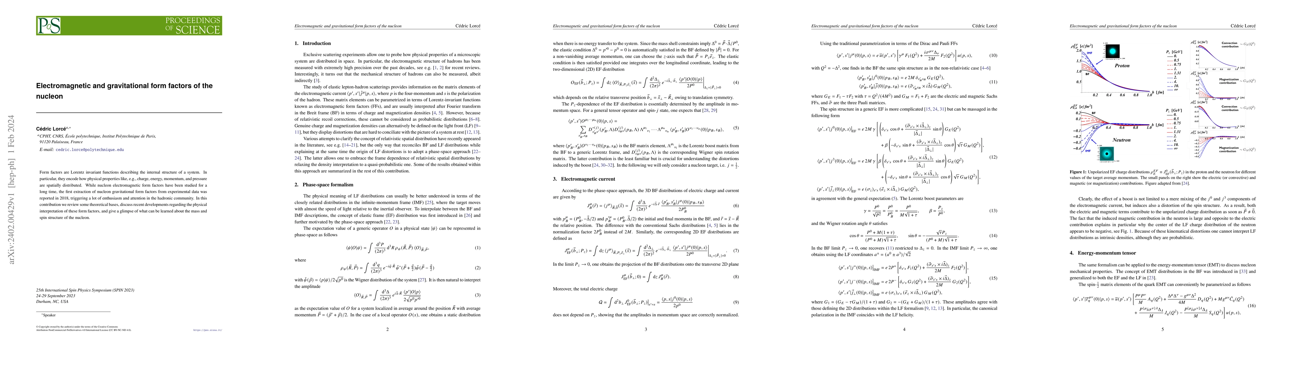 Thumbnail for Electromagnetic and gravitational form factors of the nucleon