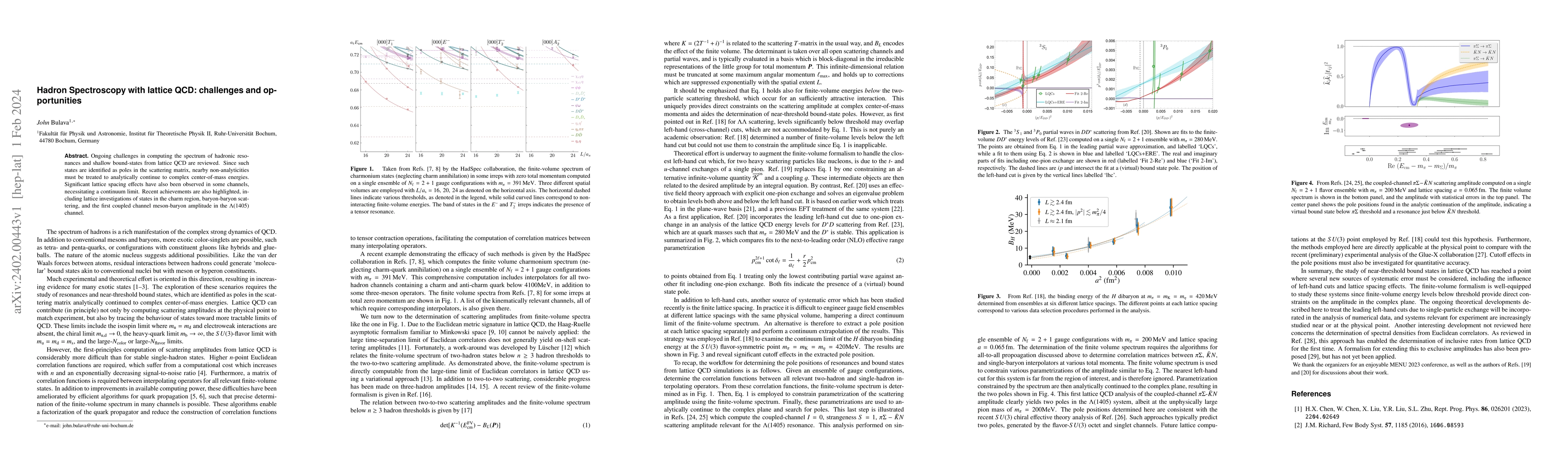 Thumbnail for Hadron Spectroscopy with lattice QCD: challenges and opportunities