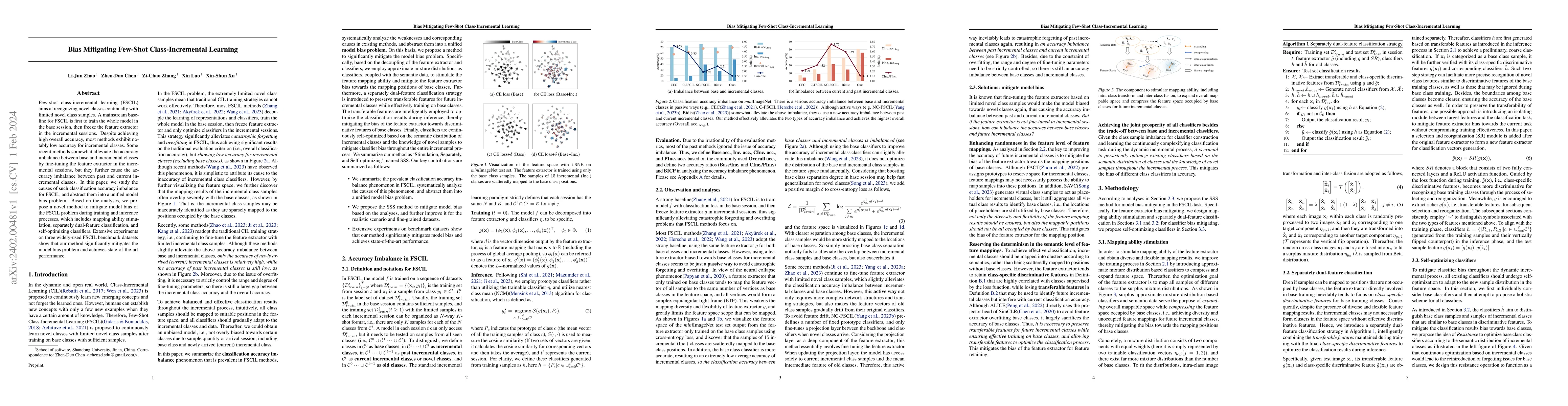 Thumbnail for Bias Mitigating Few-Shot Class-Incremental Learning
