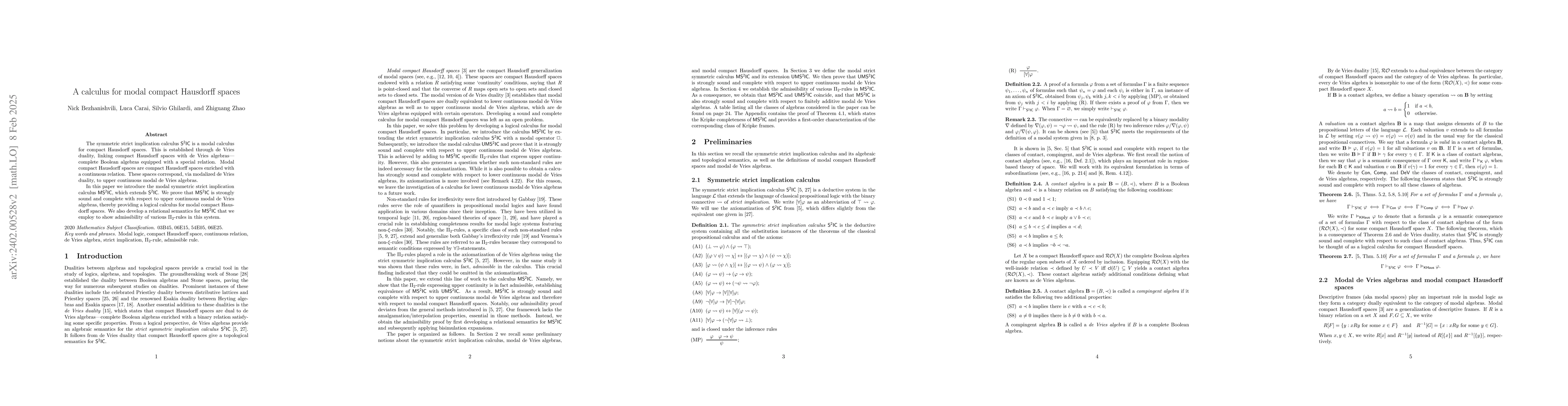 Thumbnail for A calculus for modal compact Hausdorff spaces