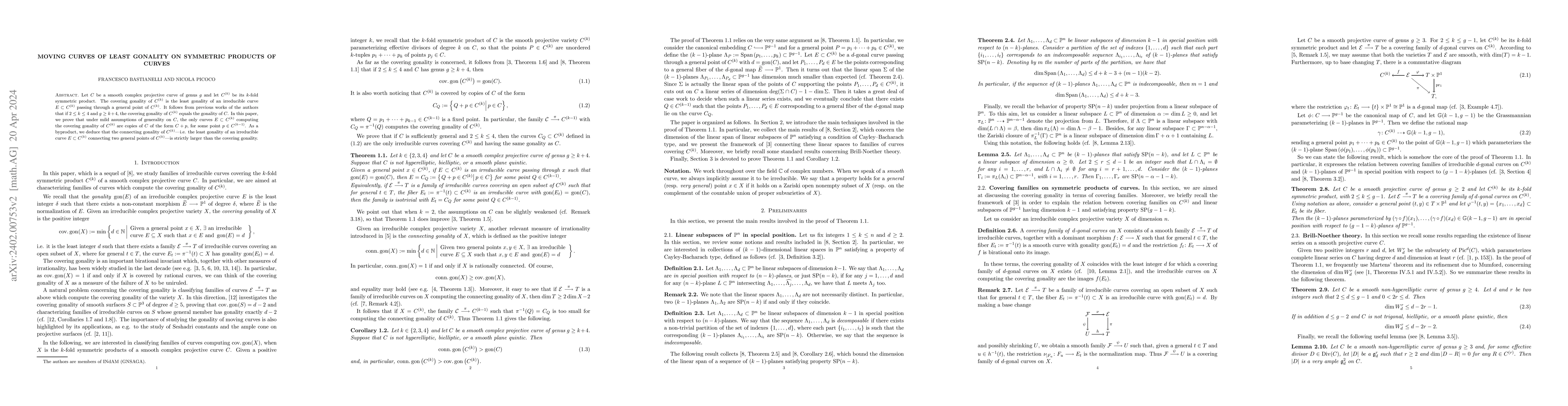 Thumbnail for Moving curves of least gonality on symmetric products of curves