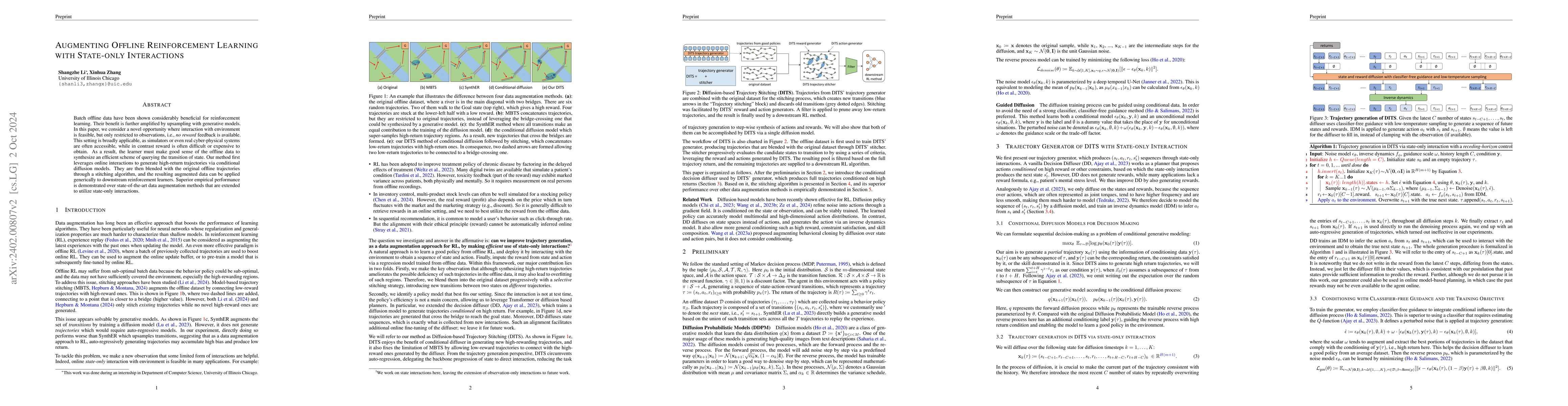 Thumbnail for Distilling Conditional Diffusion Models for Offline Reinforcement
  Learning through Trajectory Stitching