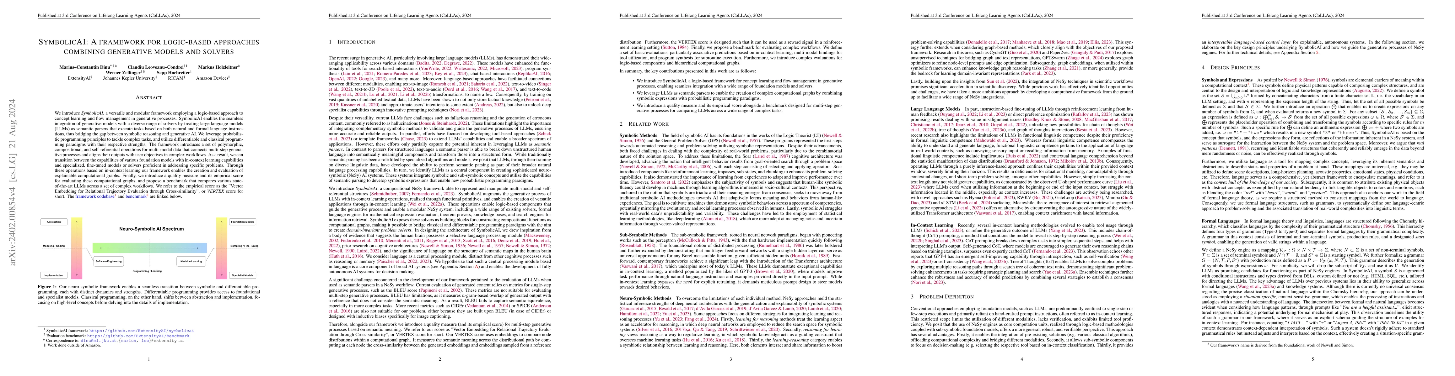 Thumbnail for SymbolicAI: A framework for logic-based approaches combining generative
  models and solvers