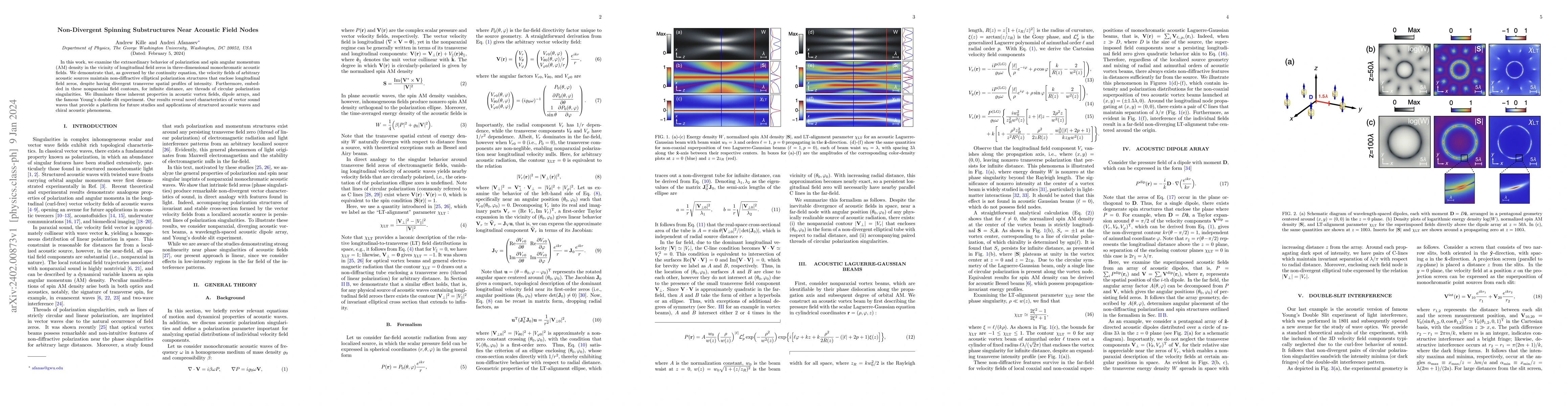 Thumbnail for Non-Divergent Spinning Substructures Near Acoustic Field Nodes