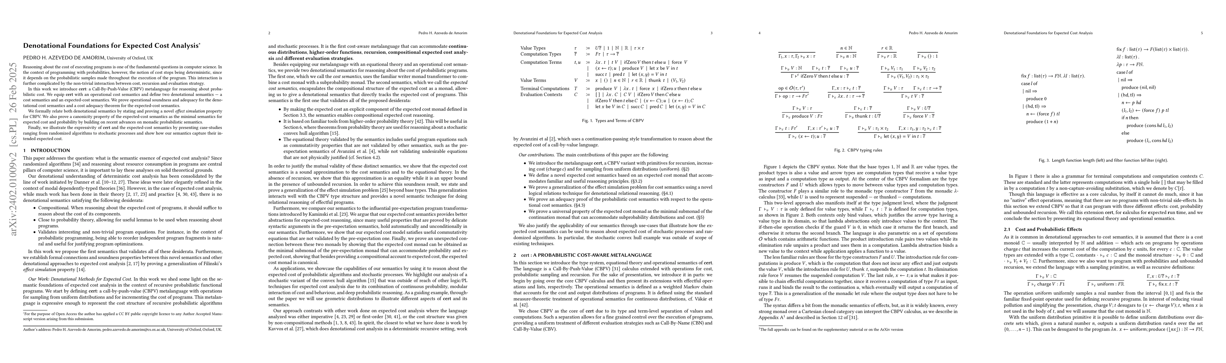 Thumbnail for Compositional Expected Cost Analysis of Functional Probabilistic
  Programs