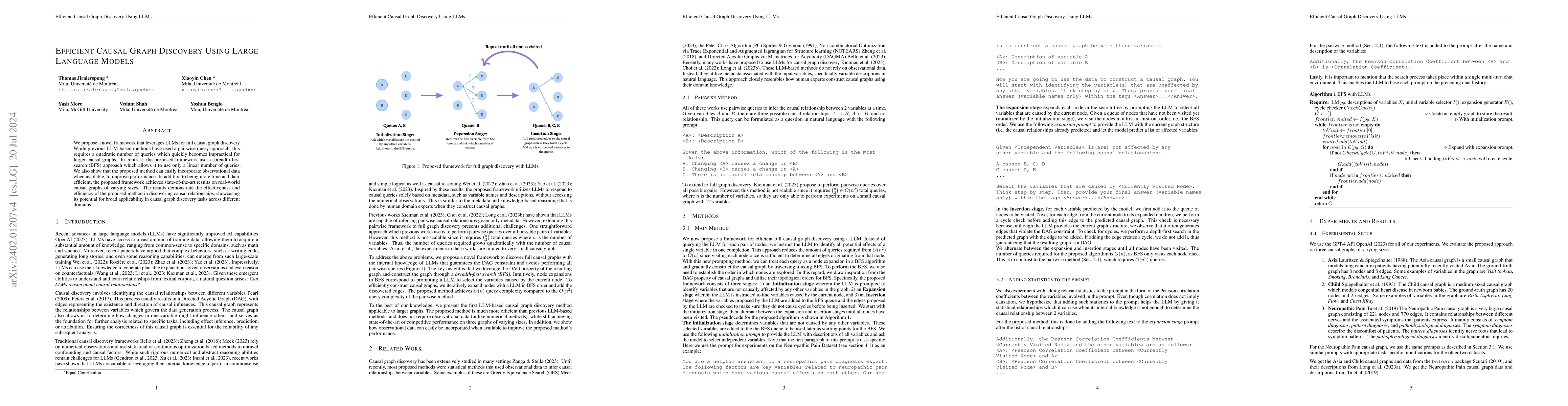 Thumbnail for Efficient Causal Graph Discovery Using Large Language Models