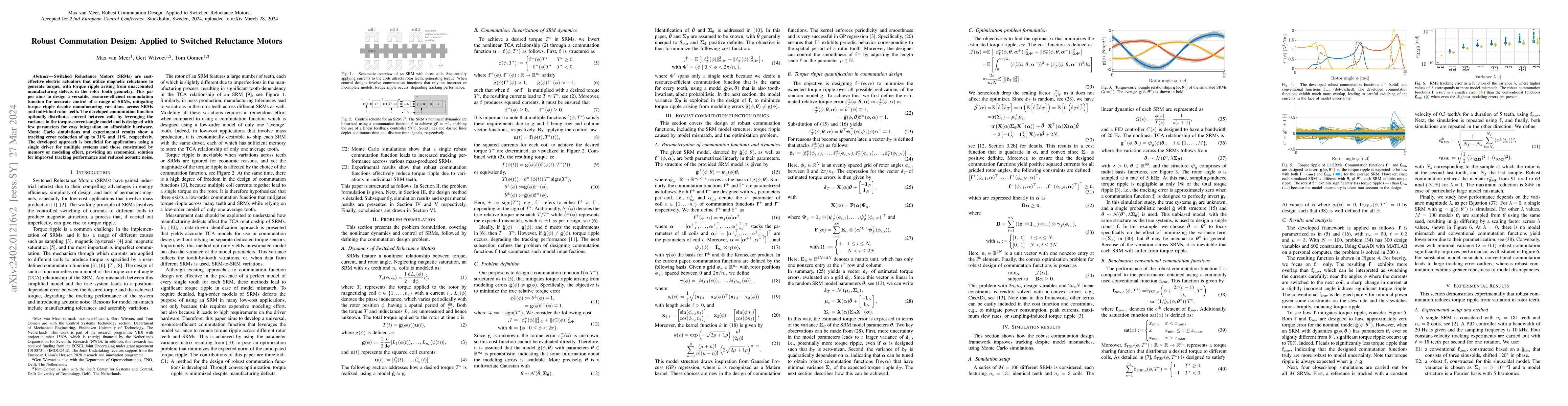 Thumbnail for Robust Commutation Design: Applied to Switched Reluctance Motors