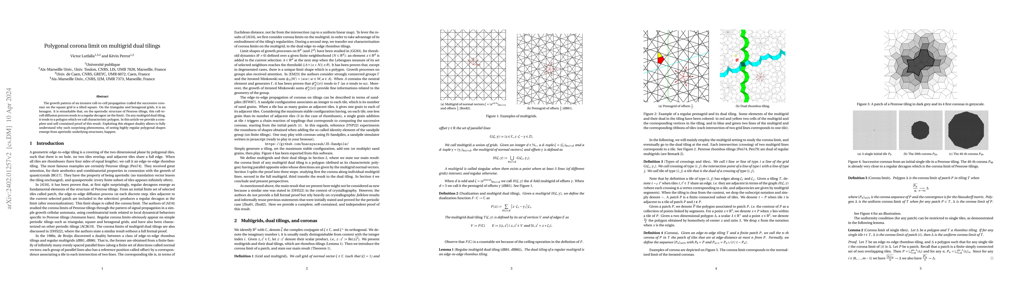 Thumbnail for Polygonal corona limit on multigrid dual tilings