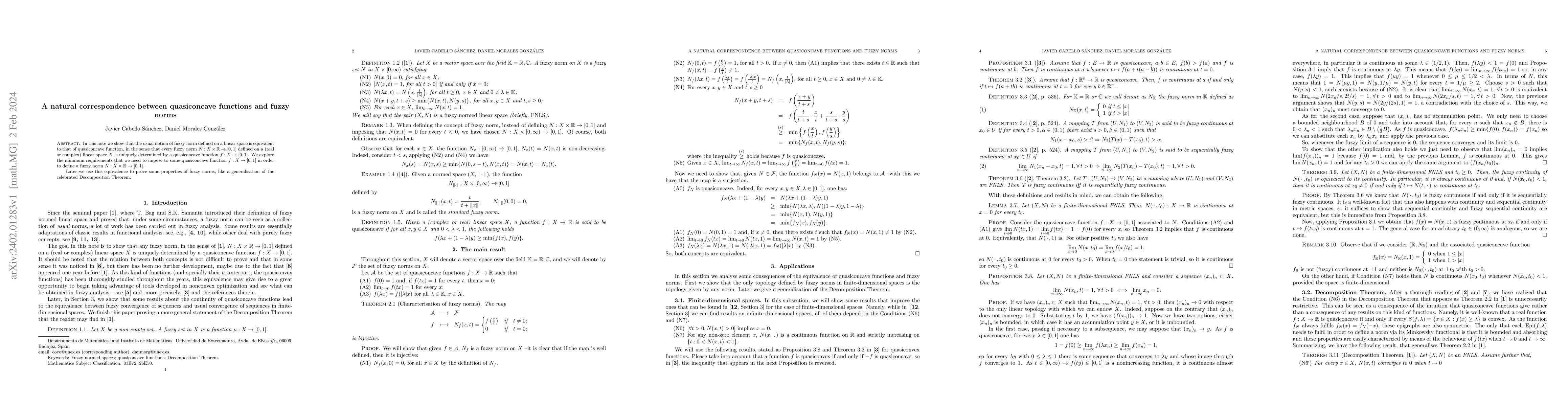 Thumbnail for A natural correspondence between quasiconcave functions and fuzzy norms