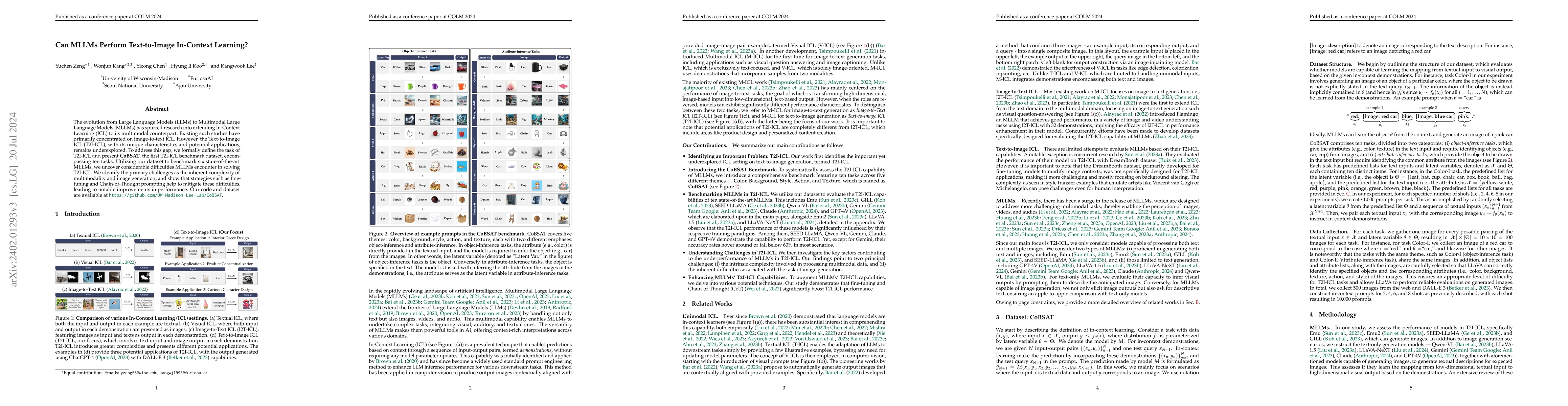 Thumbnail for Can MLLMs Perform Text-to-Image In-Context Learning?