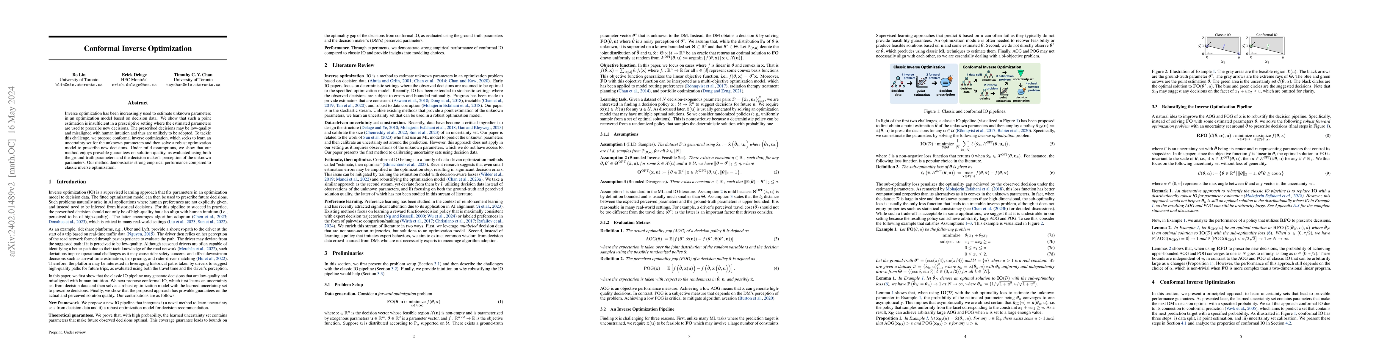 Thumbnail for Conformal Inverse Optimization