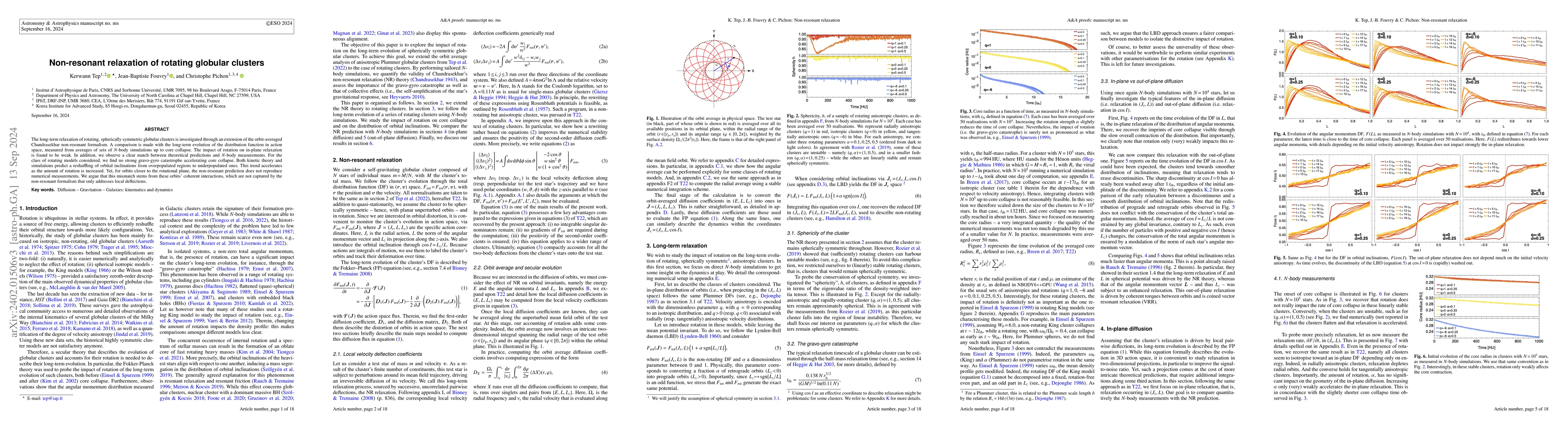 Thumbnail for Non-resonant relaxation of rotating globular clusters