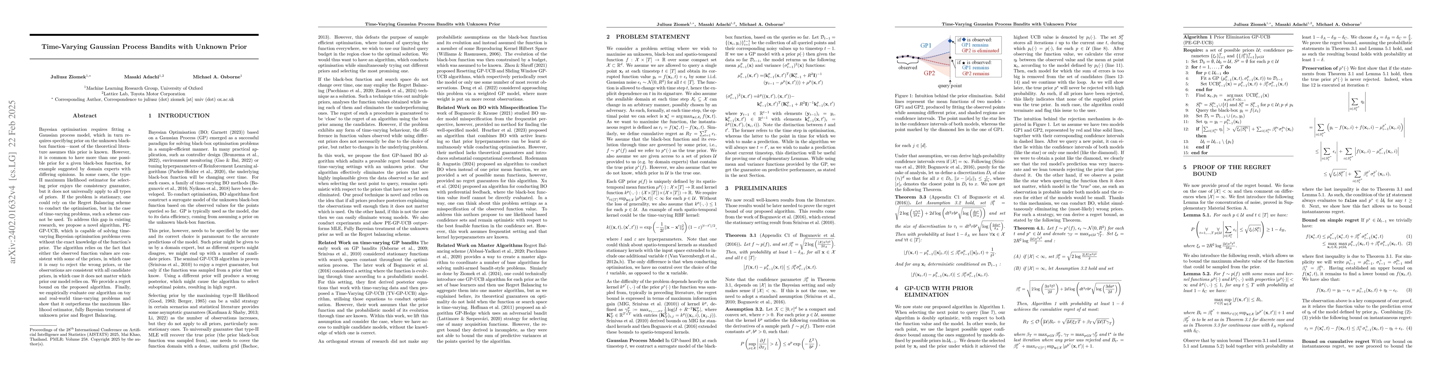 Thumbnail for Beyond Lengthscales: No-regret Bayesian Optimisation With Unknown
  Hyperparameters Of Any Type
